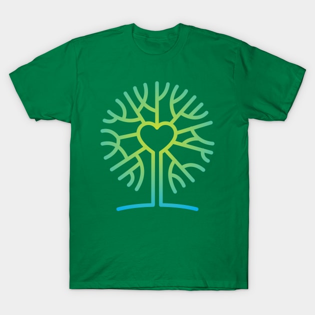 Love Tree T-Shirt by MplusC